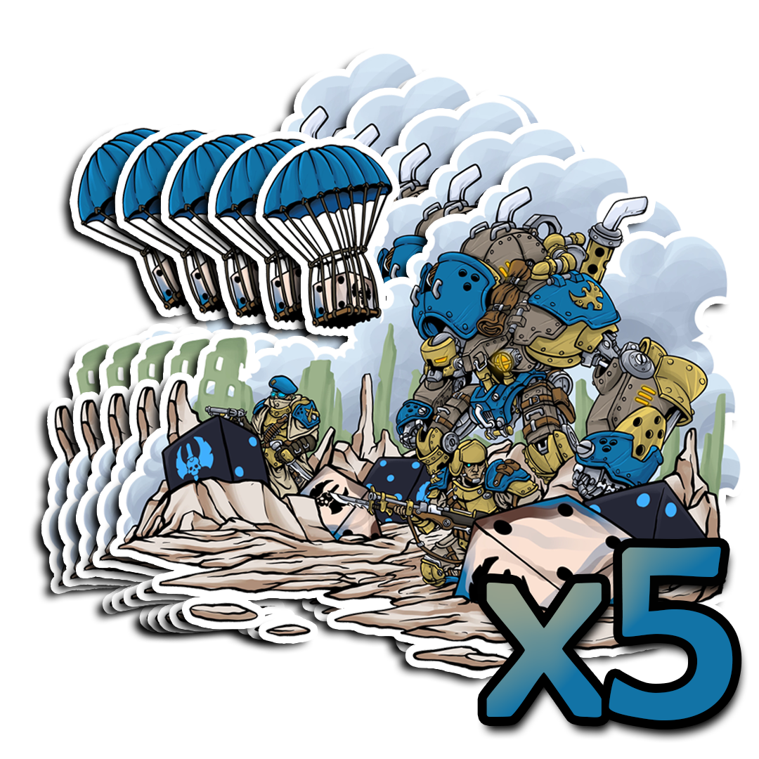 Premium Vinyl Stickers | Officially Licensed Warmachine