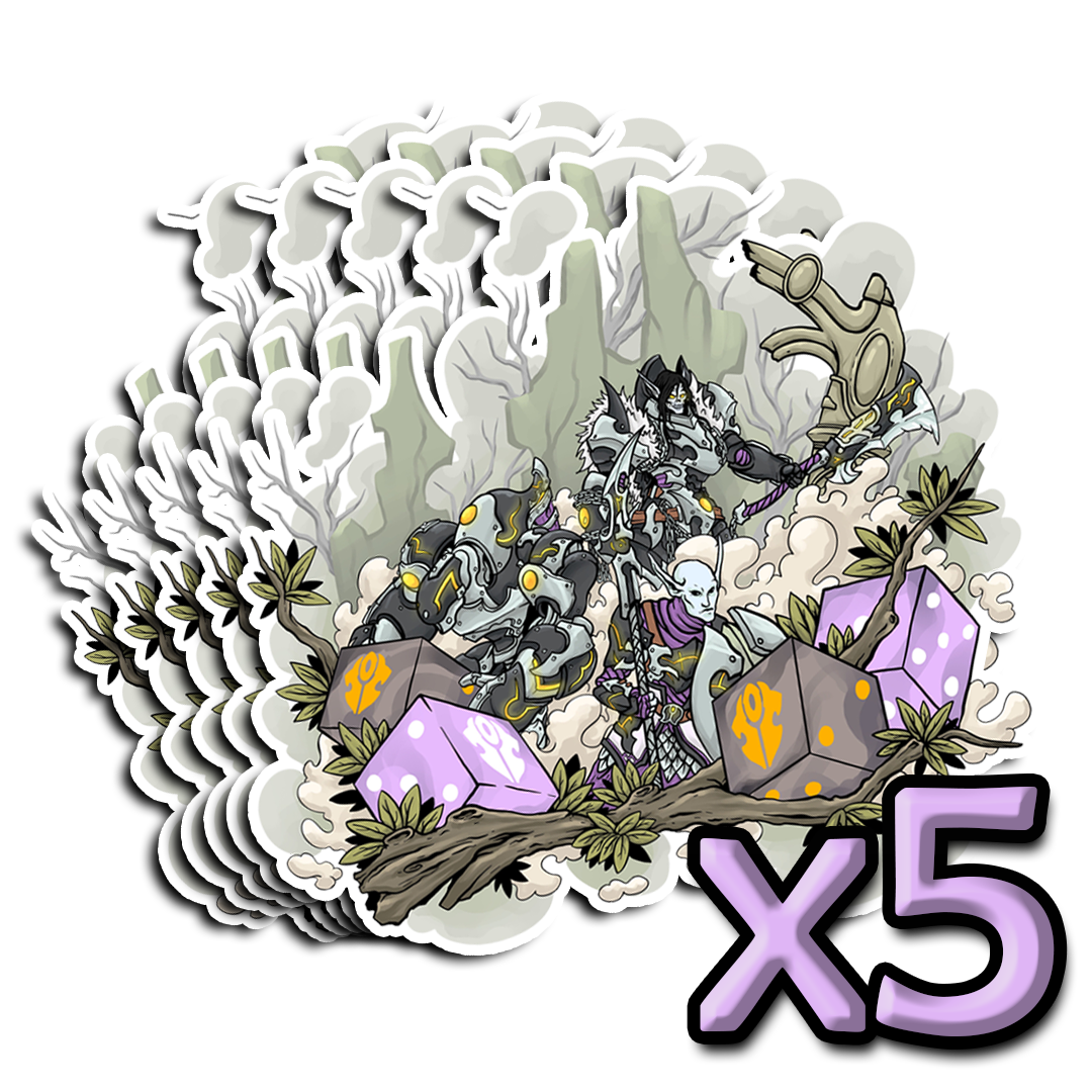 Premium Vinyl Stickers | Officially Licensed Warmachine