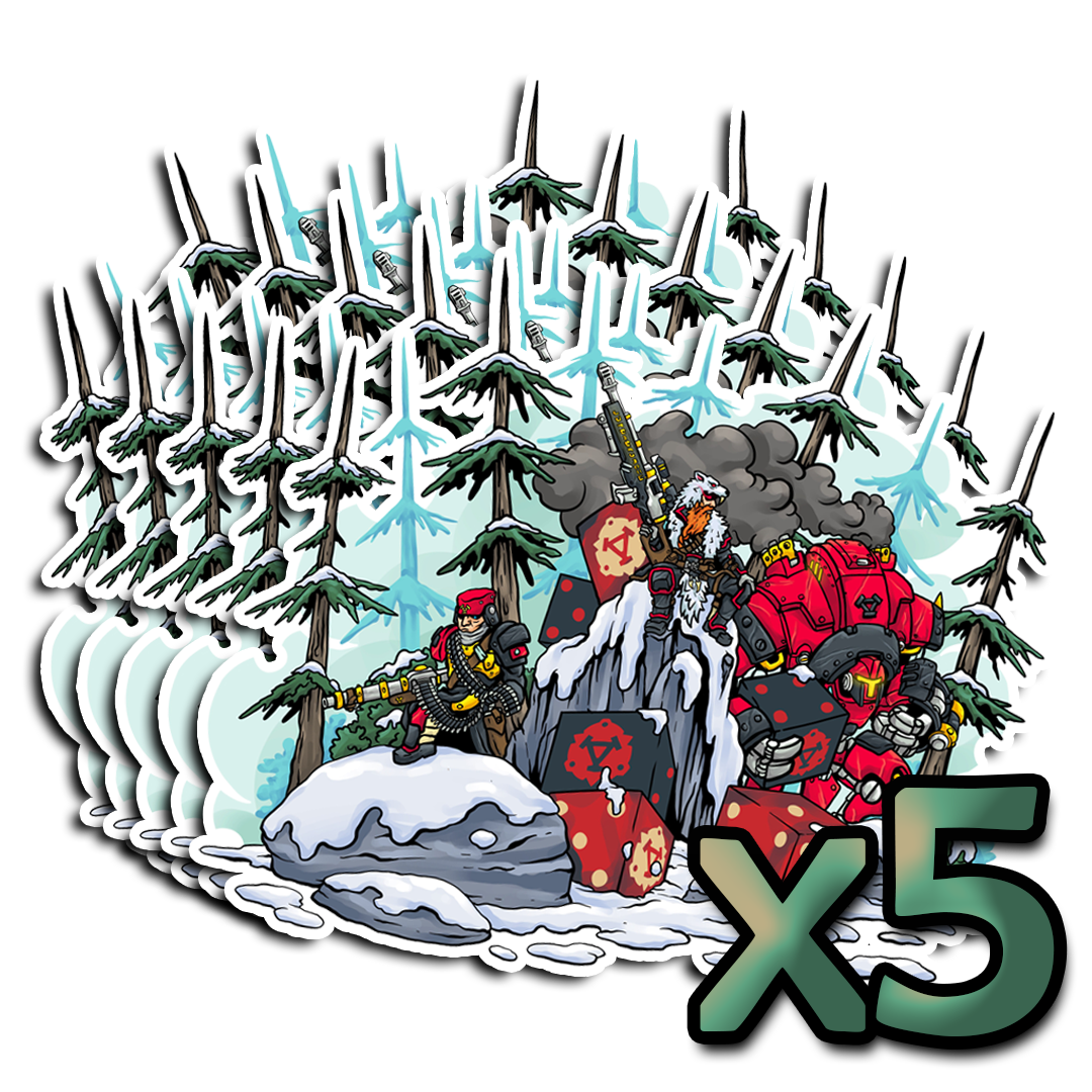 Premium Vinyl Stickers | Officially Licensed Warmachine