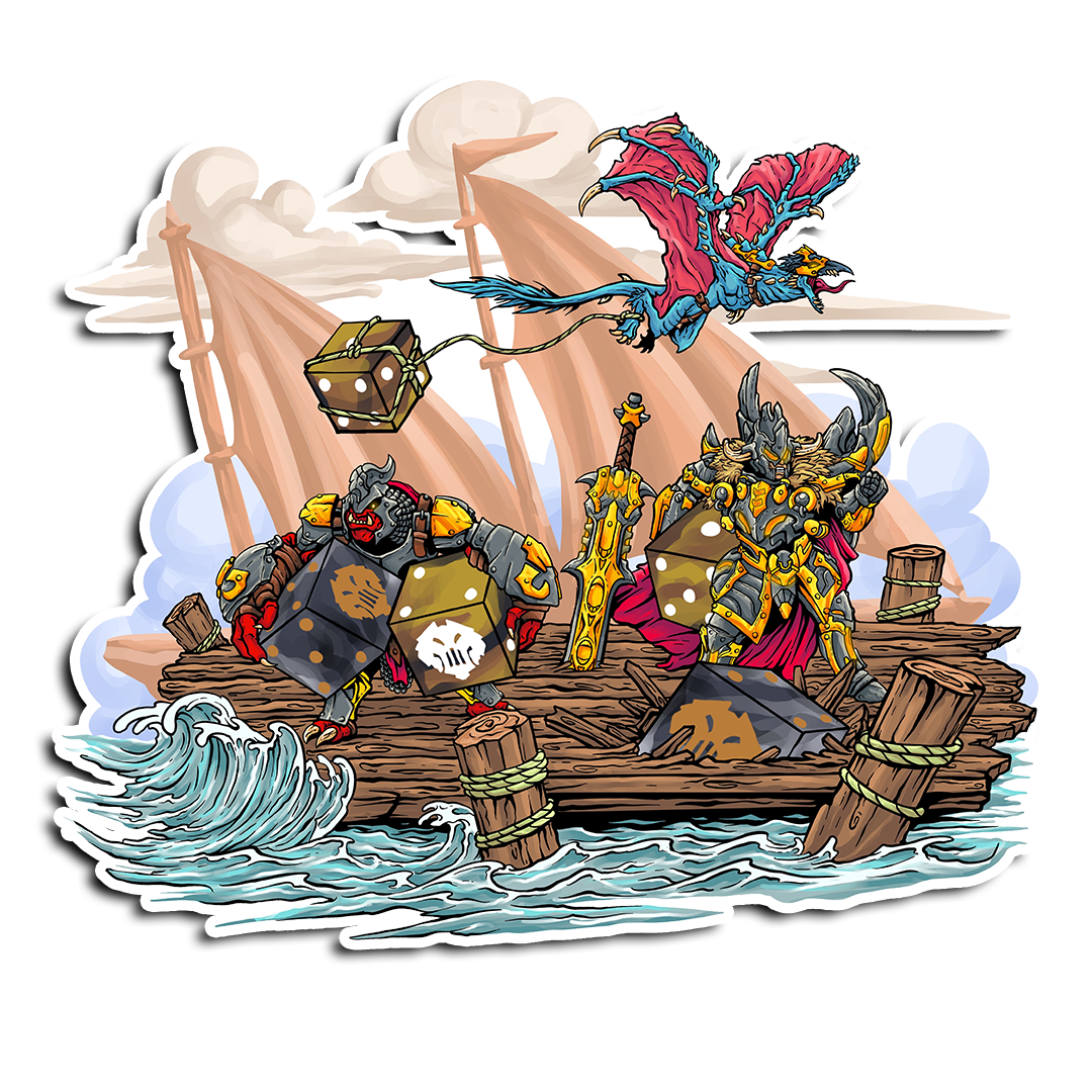 Premium Vinyl Stickers - Orgoth