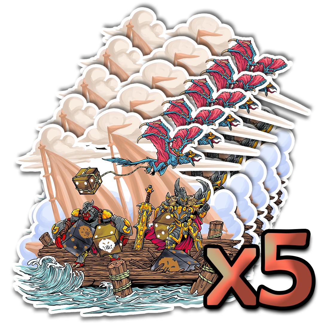 Premium Vinyl Stickers | Officially Licensed Warmachine