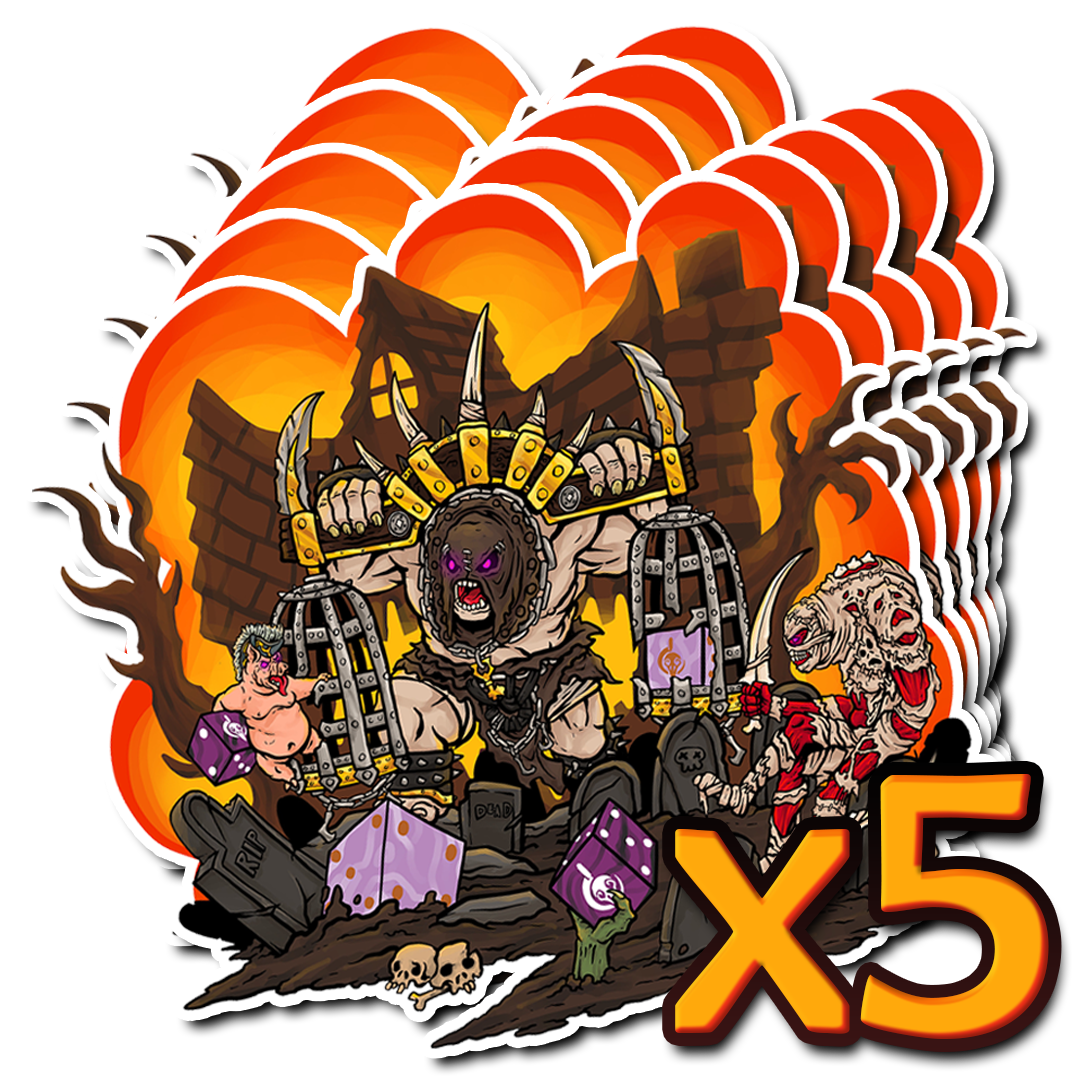 Premium Vinyl Stickers | Officially Licensed Warmachine