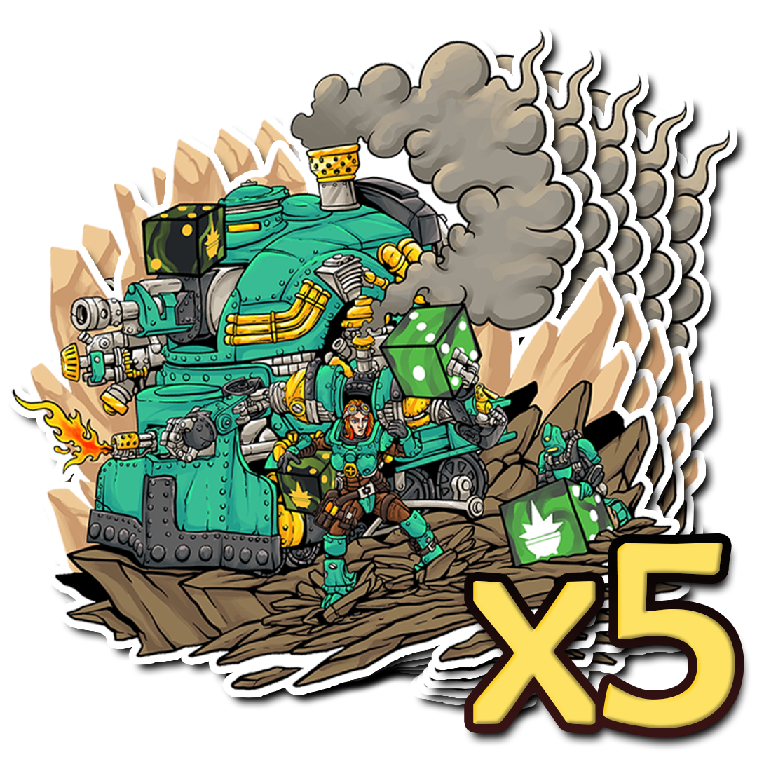 Premium Vinyl Stickers | Officially Licensed Warmachine