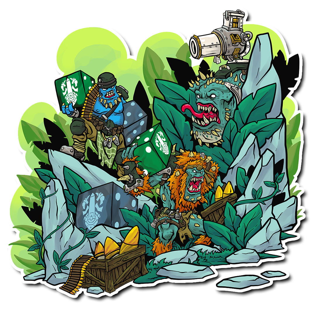 Premium Vinyl Stickers | Officially Licensed Warmachine