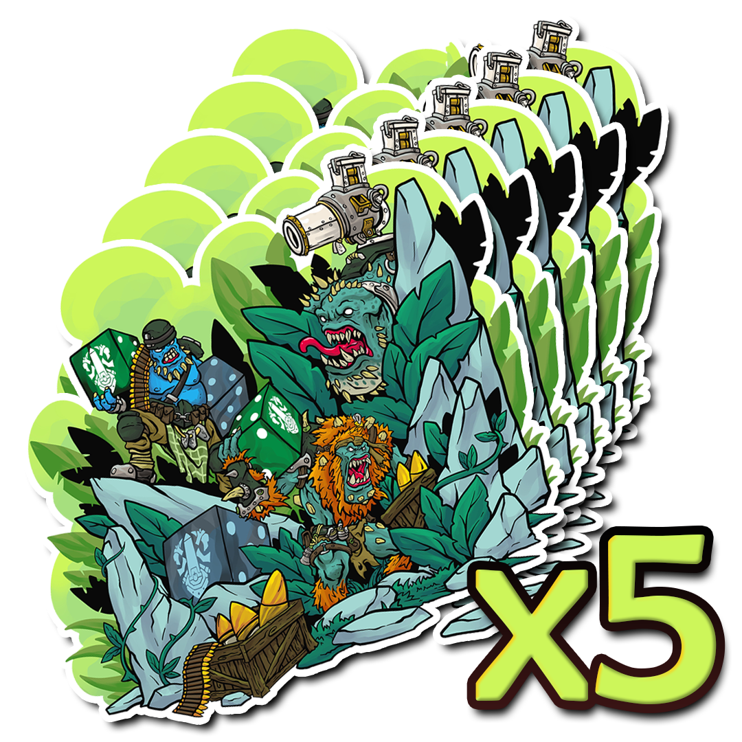 Premium Vinyl Stickers | Officially Licensed Warmachine