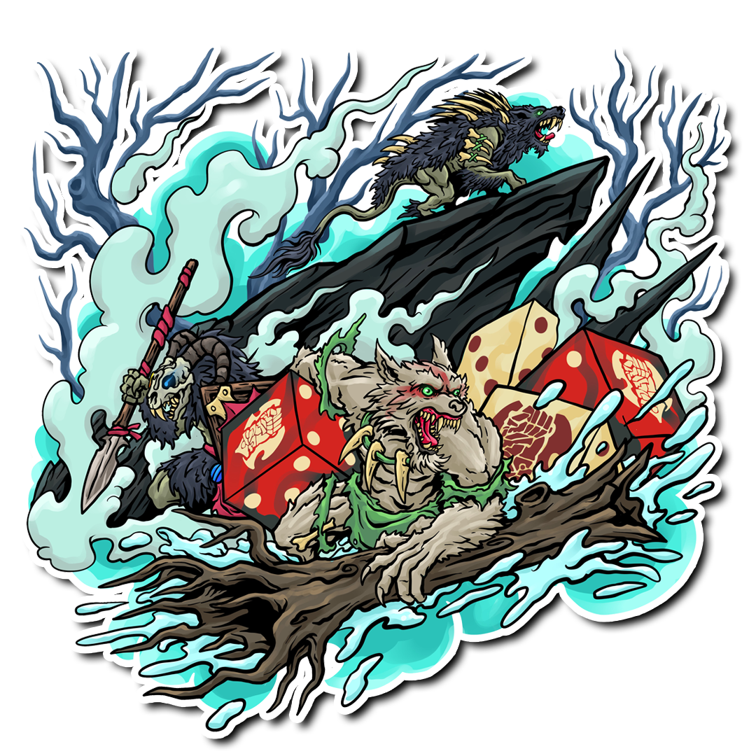 Premium Vinyl Stickers - Khador | Old Umbrey