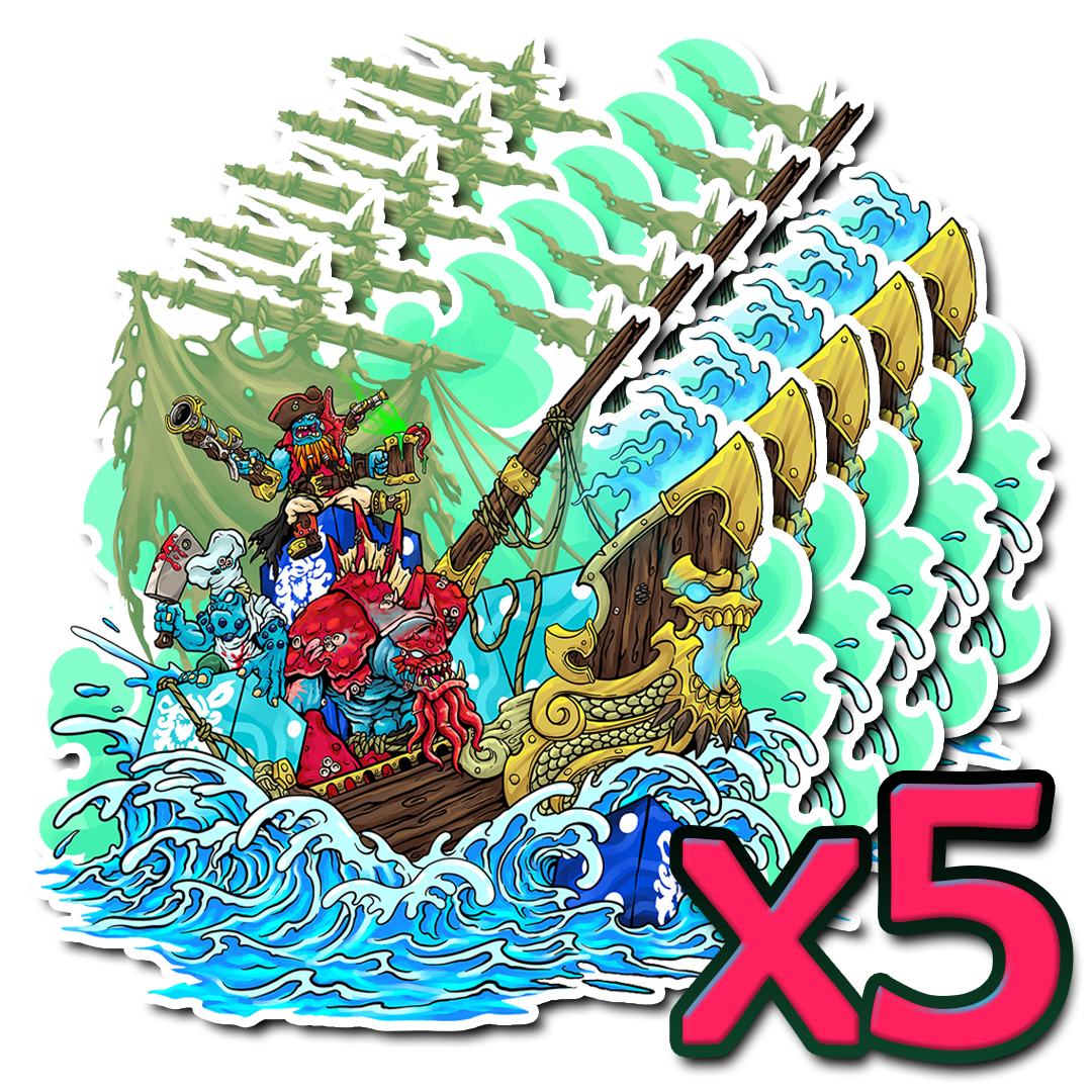 Premium Vinyl Stickers | Officially Licensed Warmachine