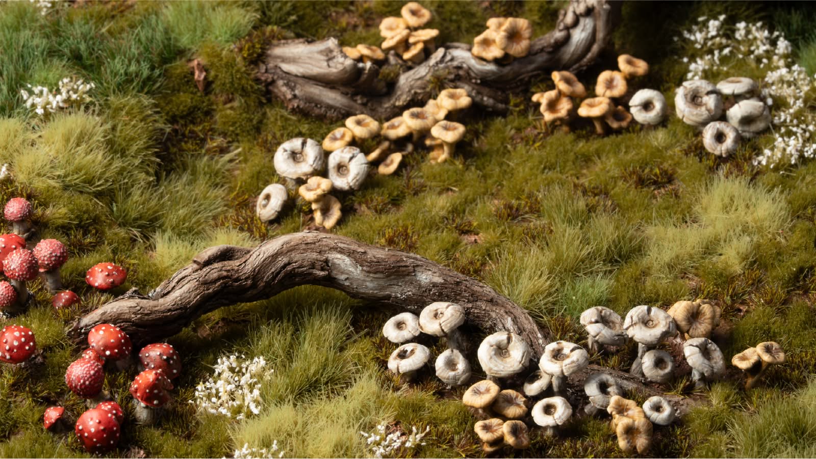 Gamers Grass - Basing Bits - Forest Mushrooms