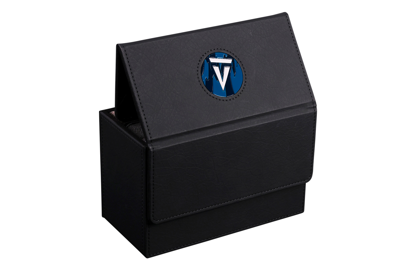 Vanguard Tactics | Dark Blue | Wargaming & Datasheet Box | Baron's Coin™ Compatible