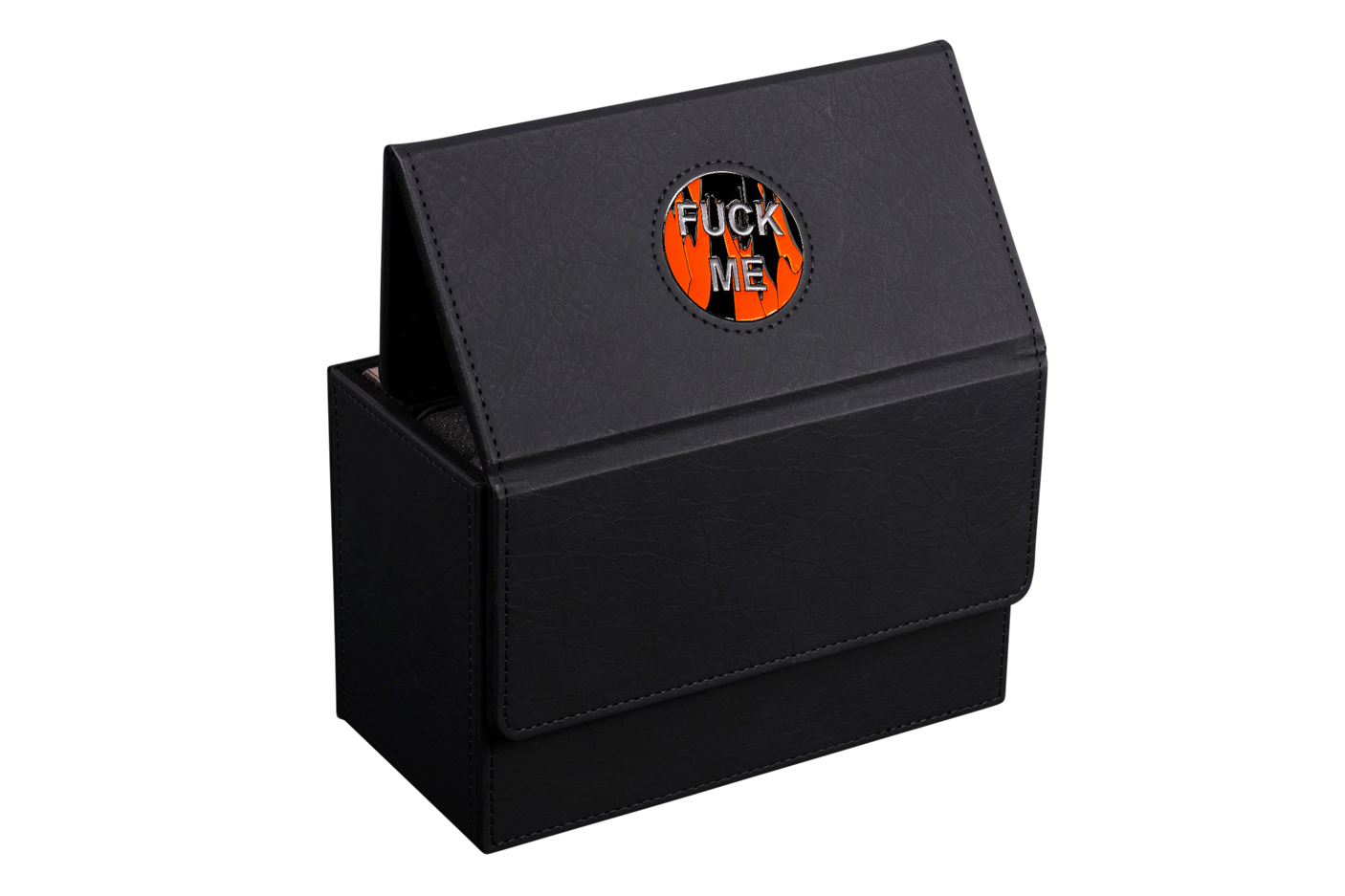 F**k Me | Silver | Wargaming & Datasheet Box | Baron's Coin™ Compatible