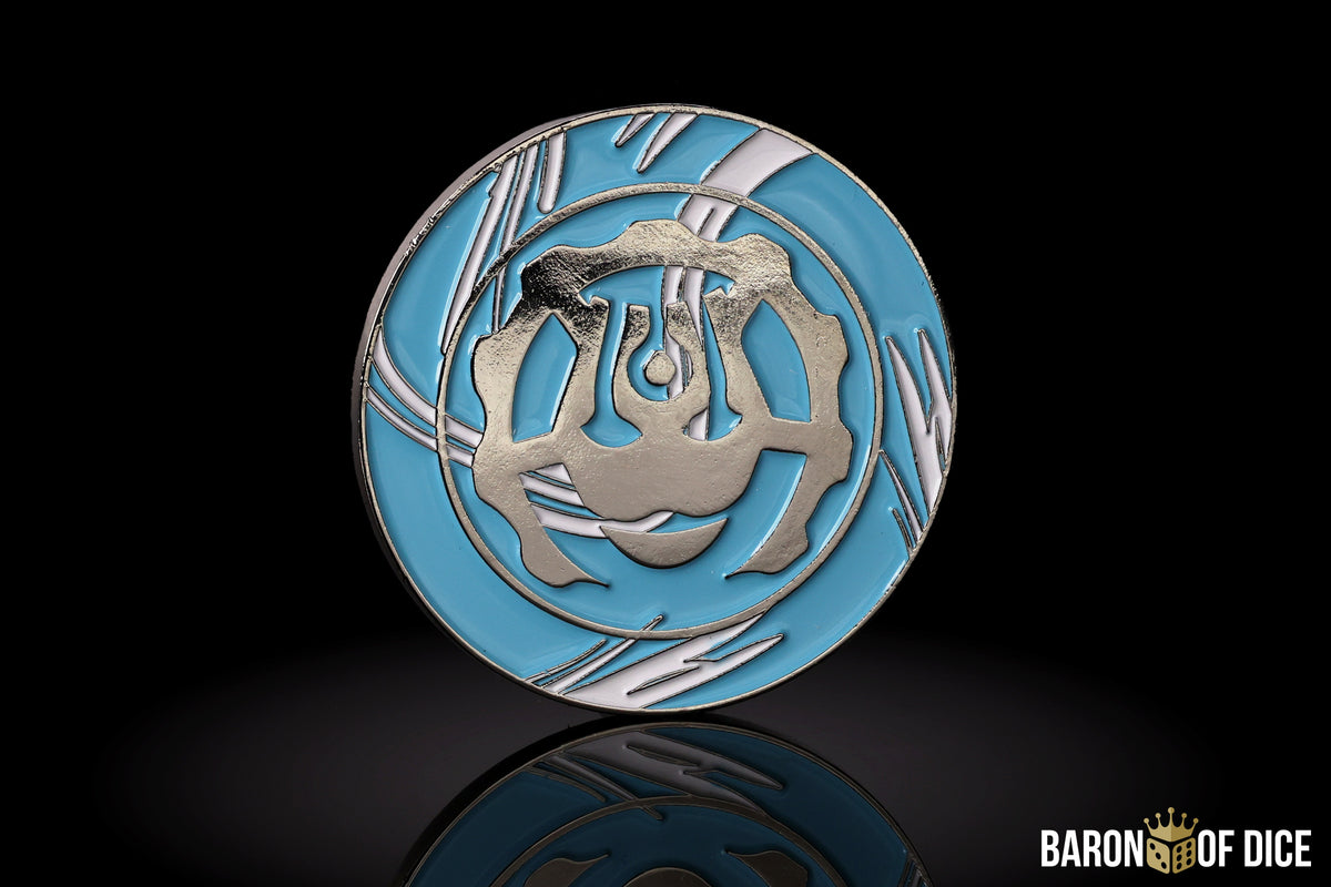 Warmachine: Convergence | Metal Combat Gauge | Baron Coin™ Compatible