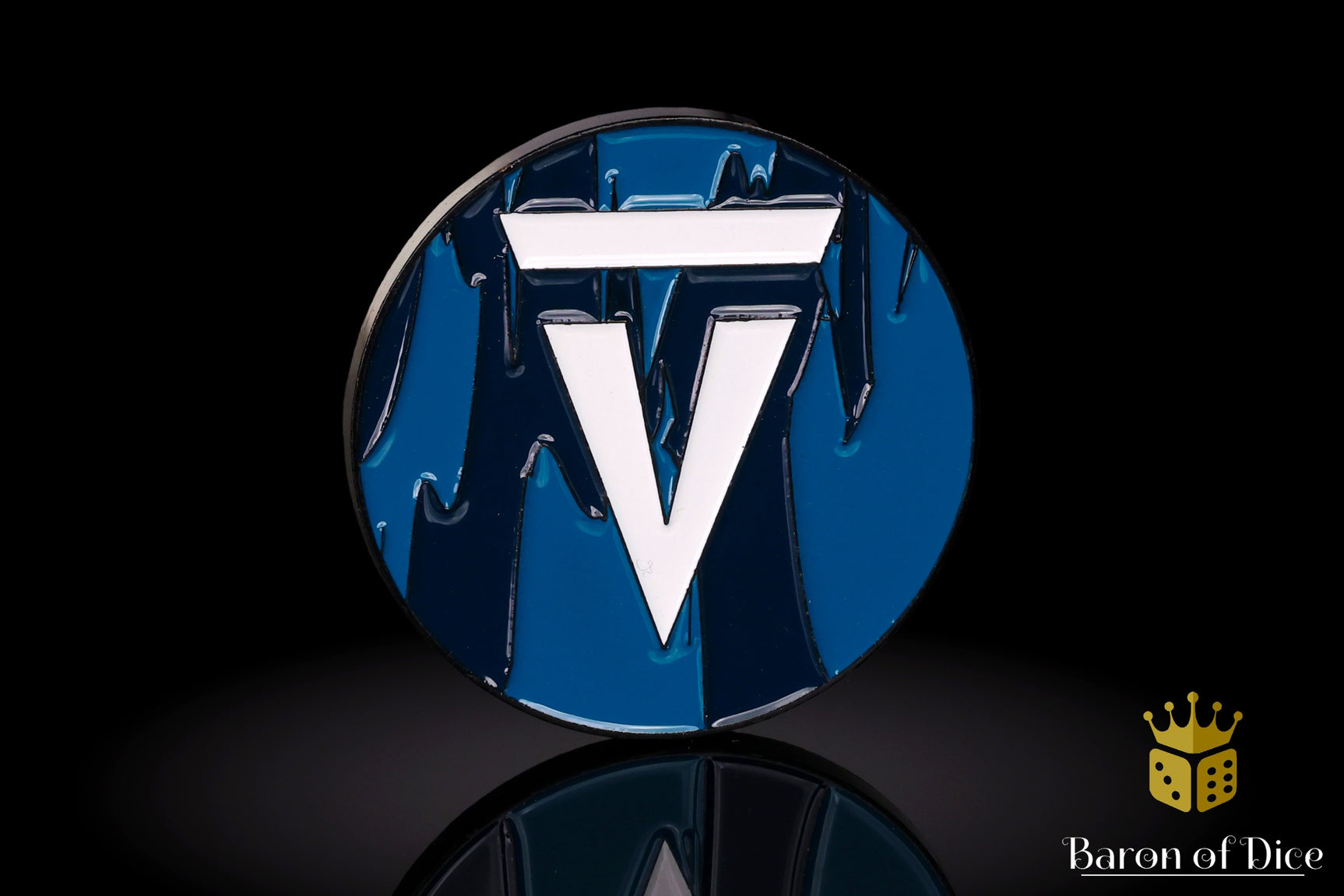40mm Baron's Coin™ | Vanguard | Dark Blue