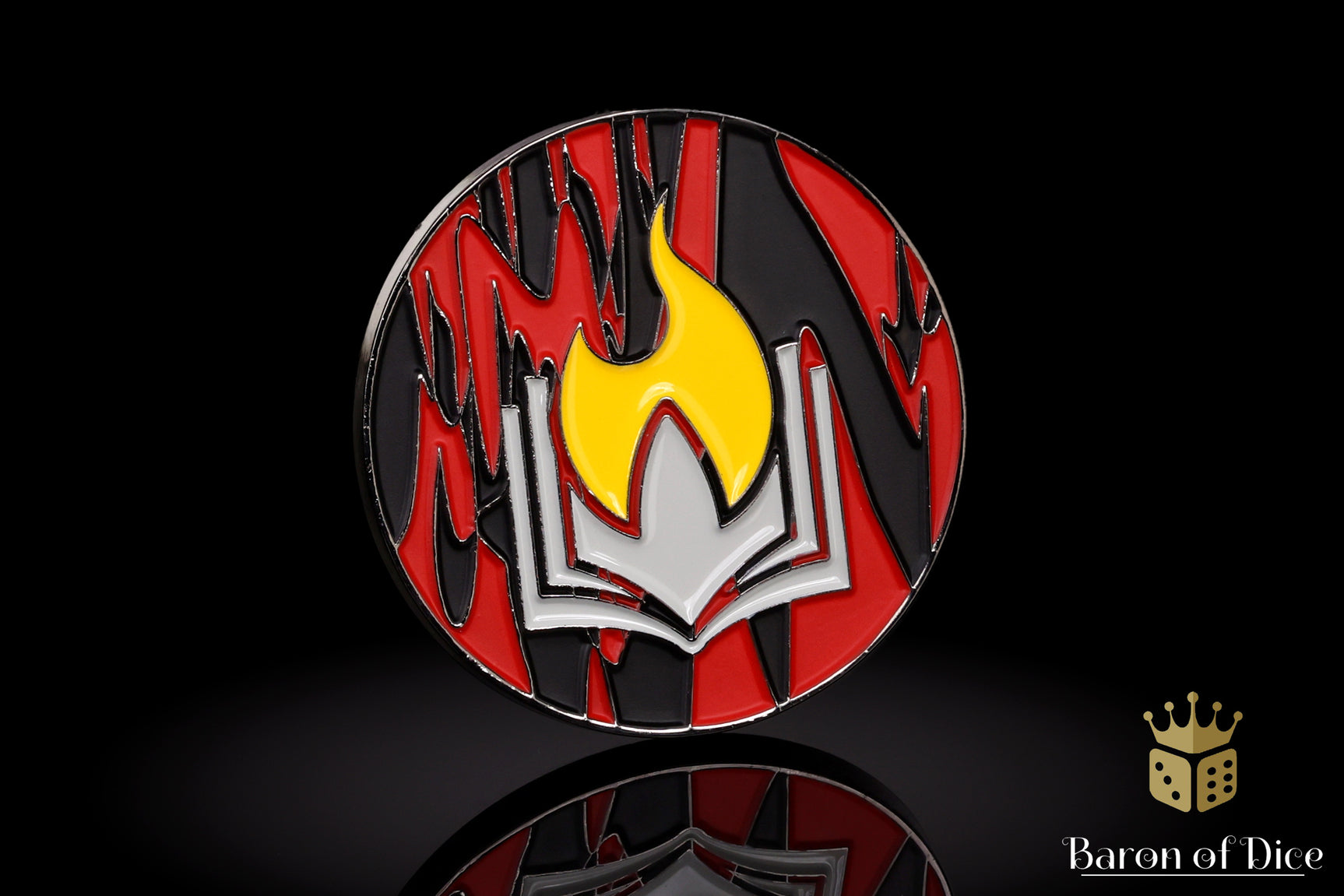 40mm Objective Coins - Scorched Book