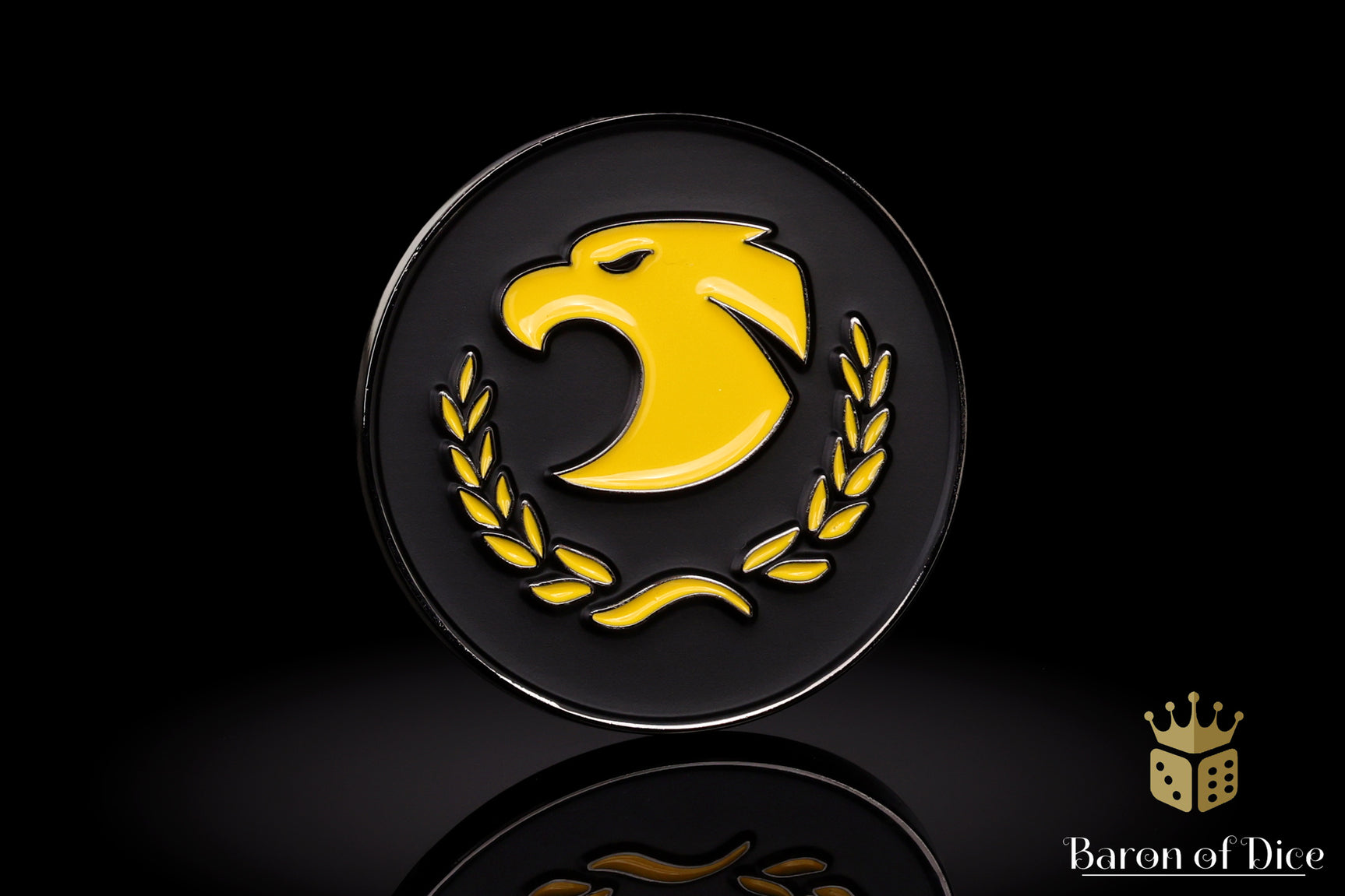 40mm Objective Coins - Golden Eagle