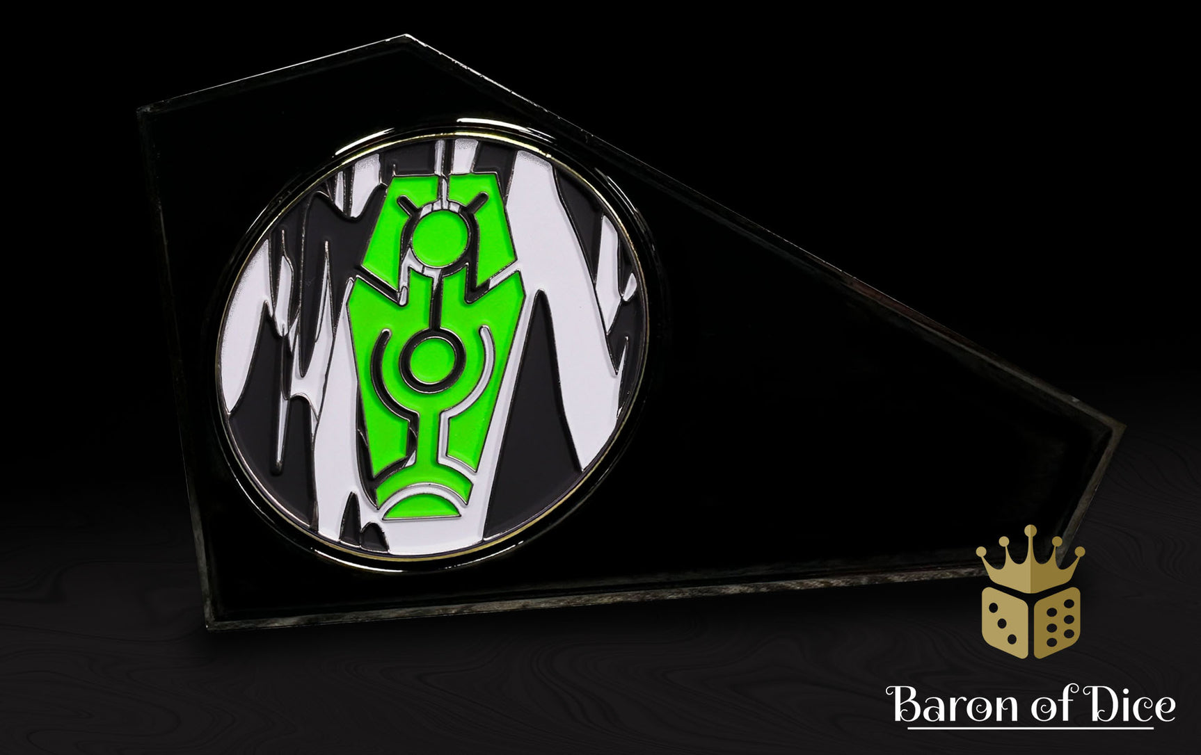 Metal Combat Gauge | Baron Coin™ Compatible | Green Coffin