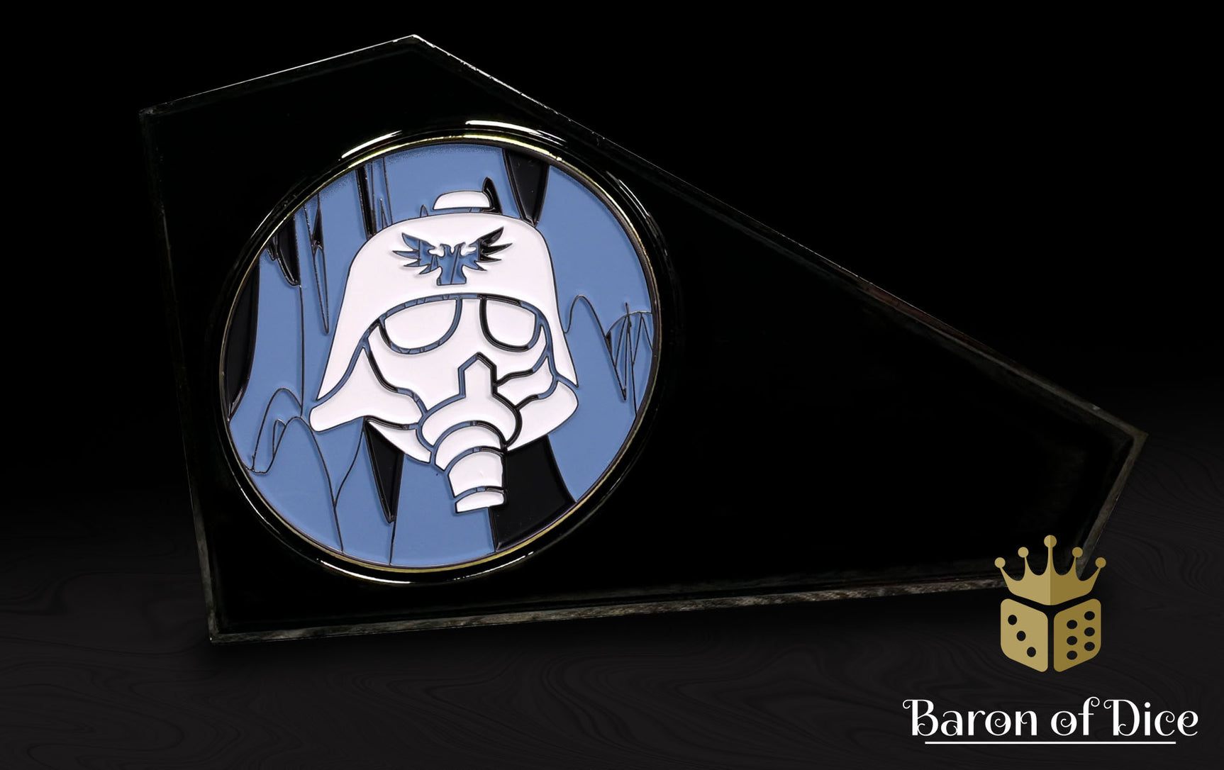 Metal Combat Gauge | Baron Coin™ Compatible | Helmet