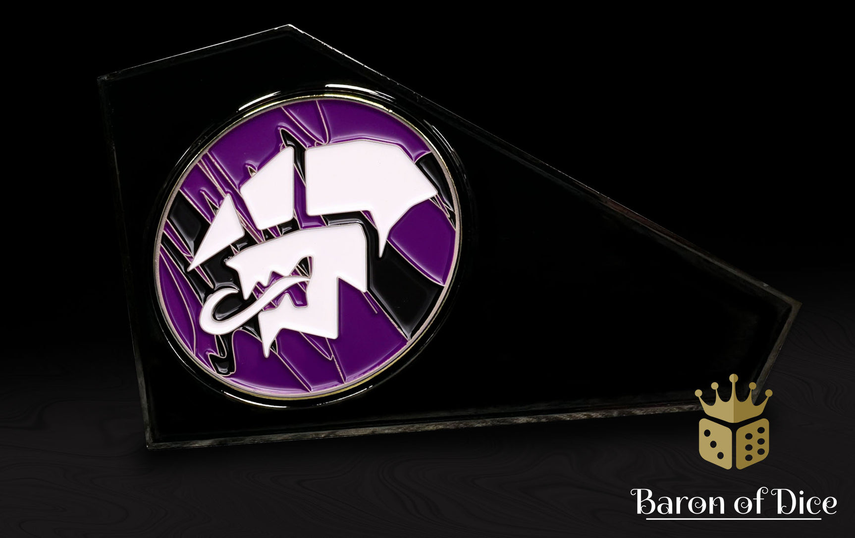 Metal Combat Gauge | Baron Coin™ Compatible | Alien | Purple