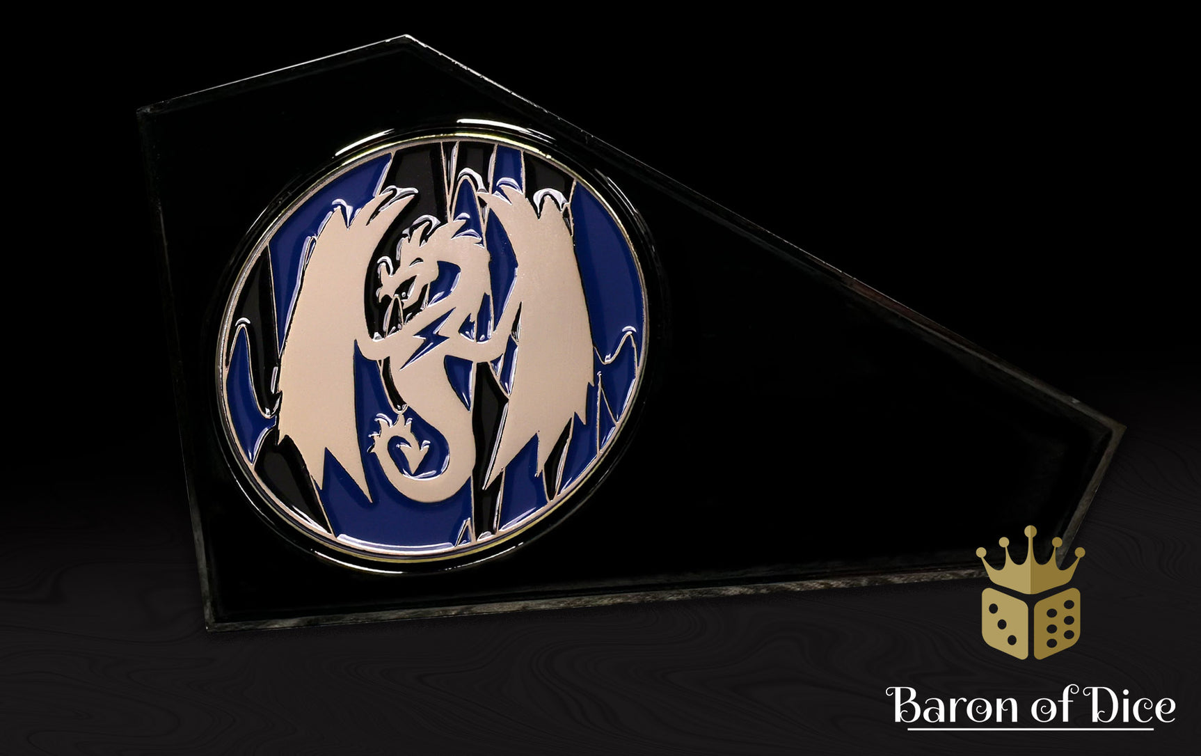 Metal Combat Gauge | Baron Coin™ Compatible | Storm Dragon