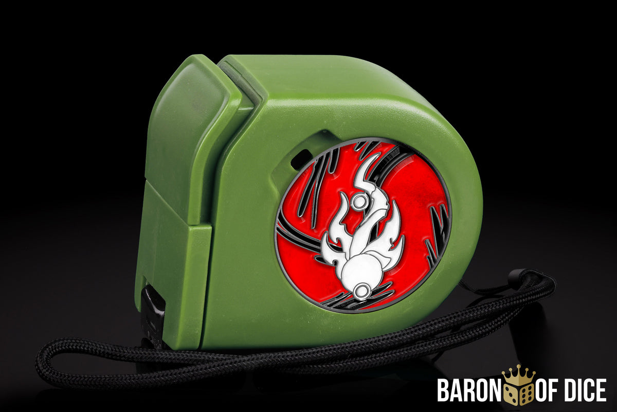 Dusk Fane of Nyrro | Wargaming Tape Measure | Warmachine | Baron Coin™ Compatible