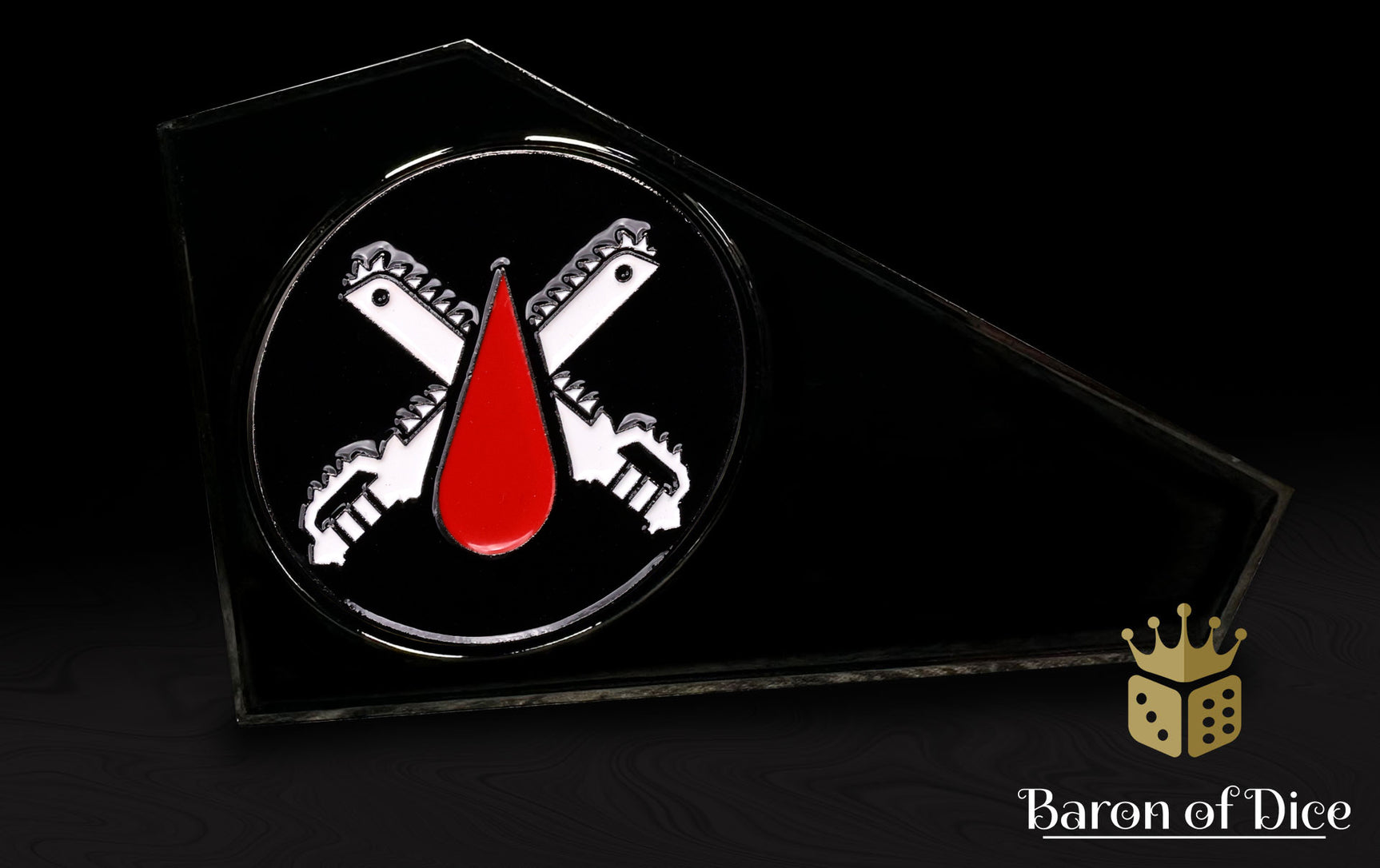 Metal Combat Gauge | Baron Coin™ Compatible | Chain Blades