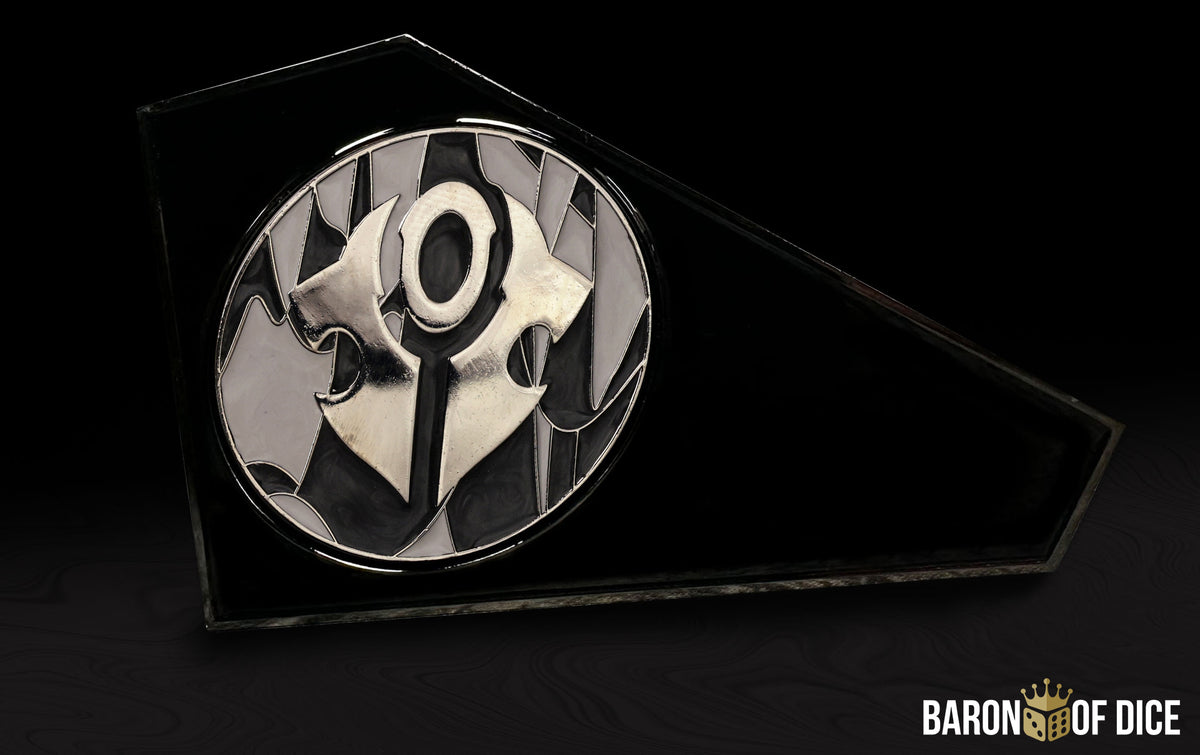 Dusk House Kallyss | Metal Combat Gauge | Warmachine | Baron Coin™ Compatible