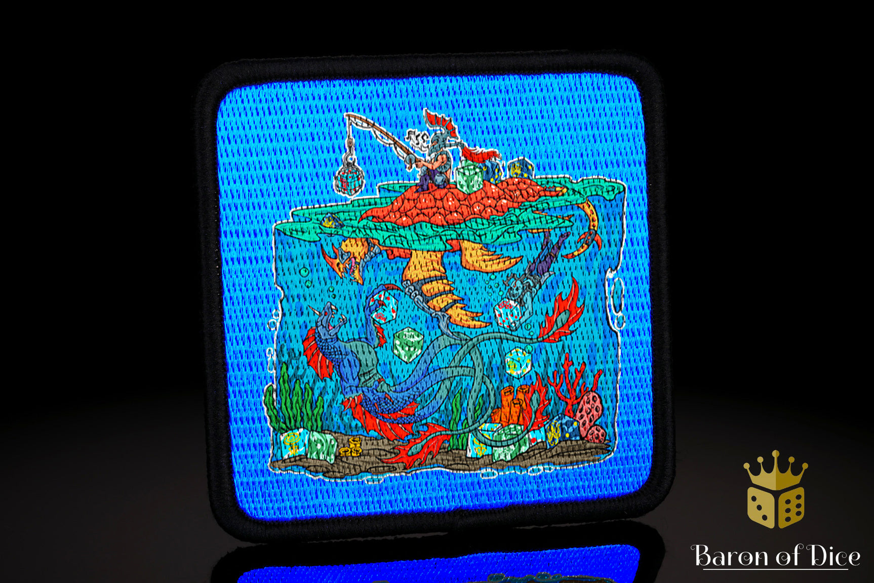 Baron's Dice Bag | Sea Elves Velcro Patch