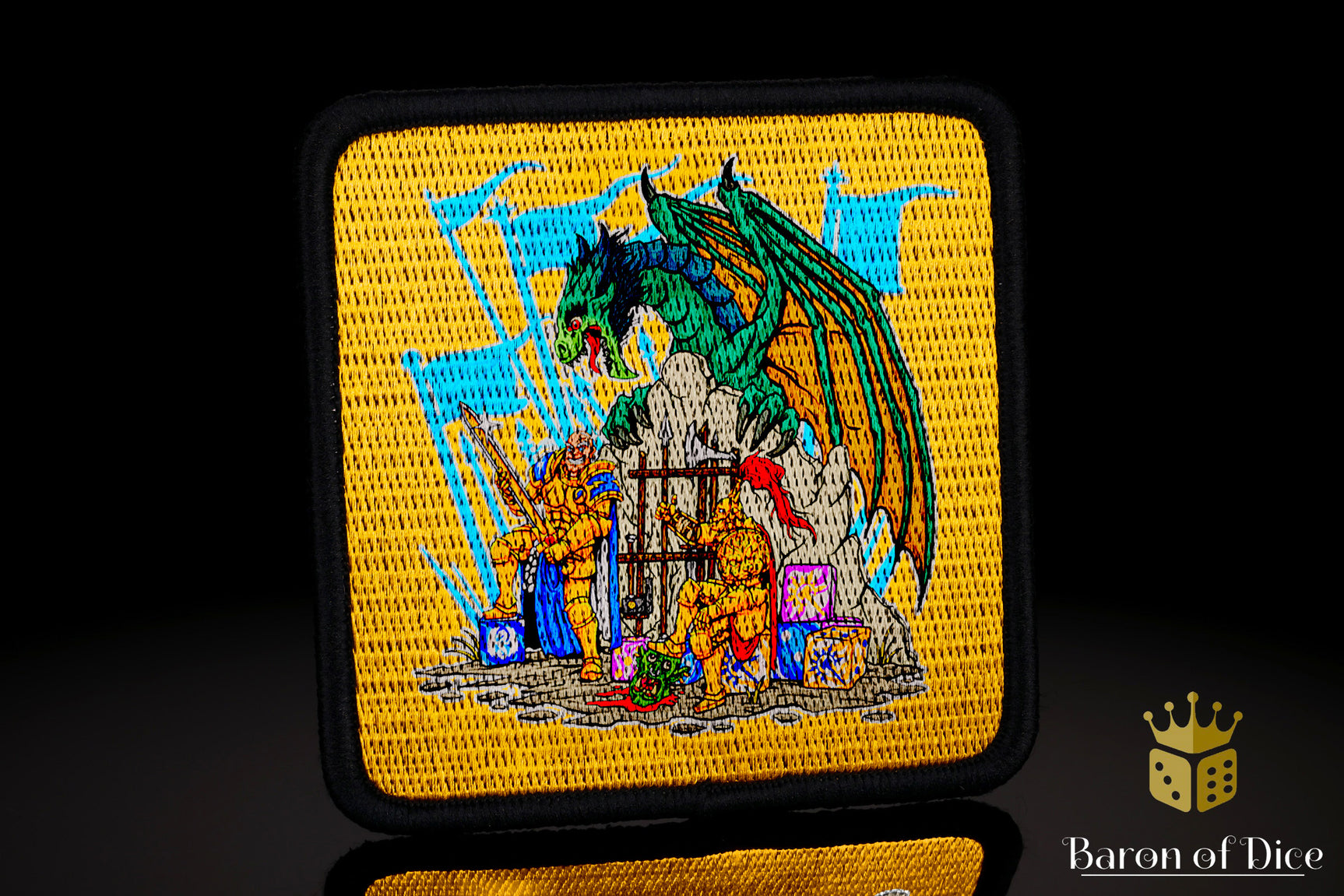 Baron's Dice Bag | Golden Boys Velcro Patch