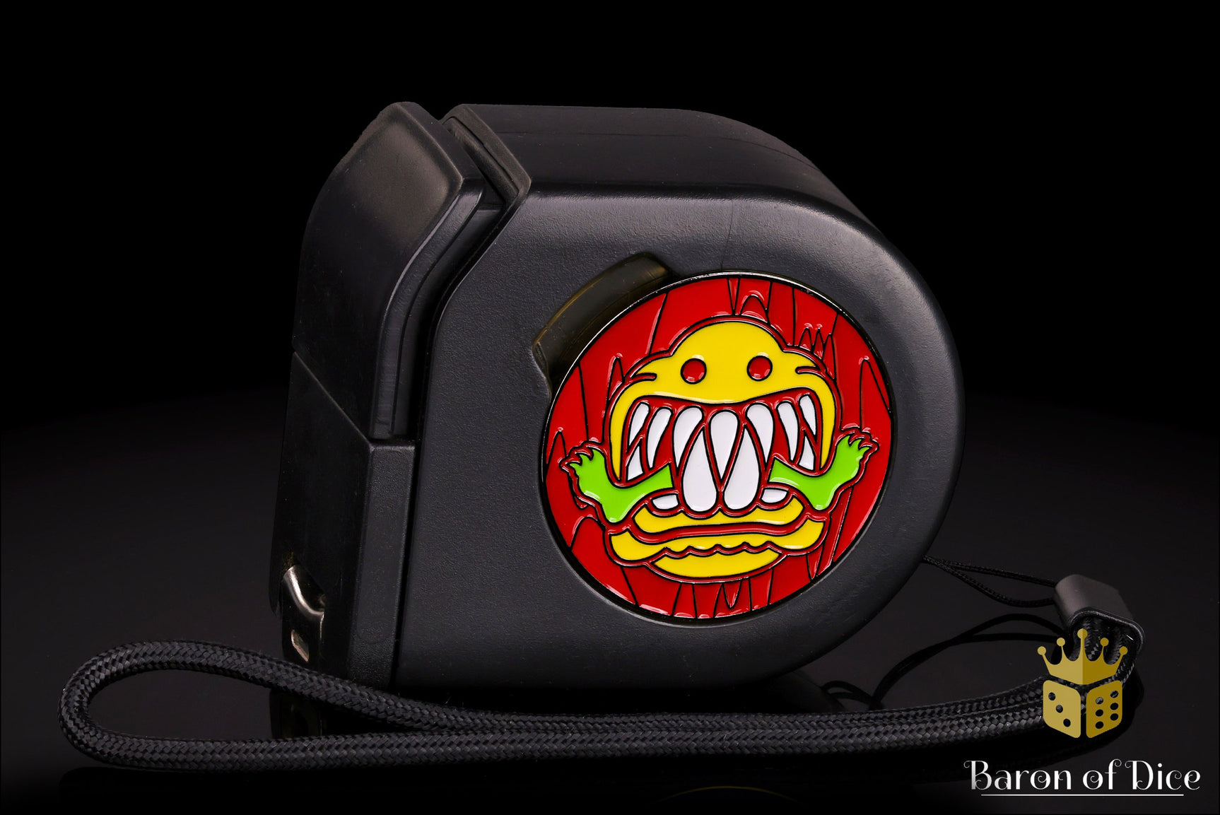 Wargaming Tape Measure | Baron's Coin™ Compatible | Cave Monster