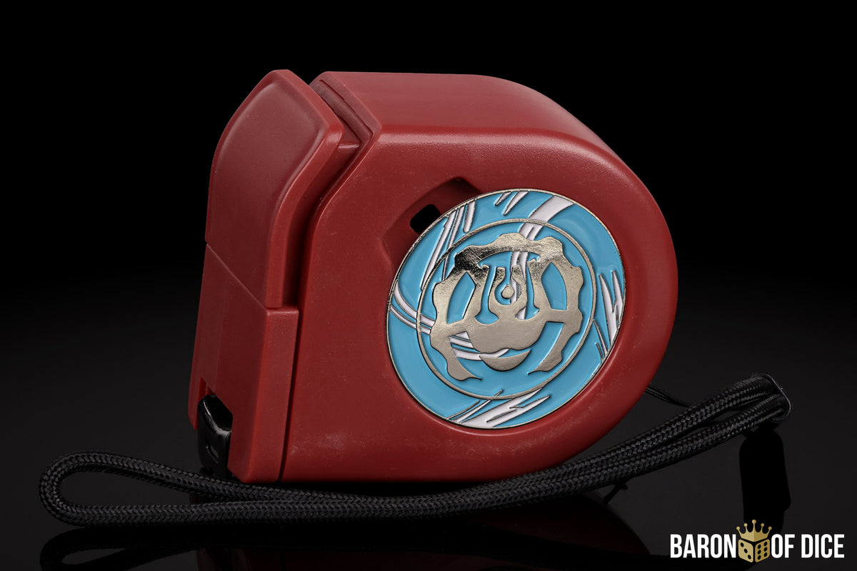 Convergence of Cyriss | Wargaming Tape Measure | Warmachine | Baron Coin™ Compatible