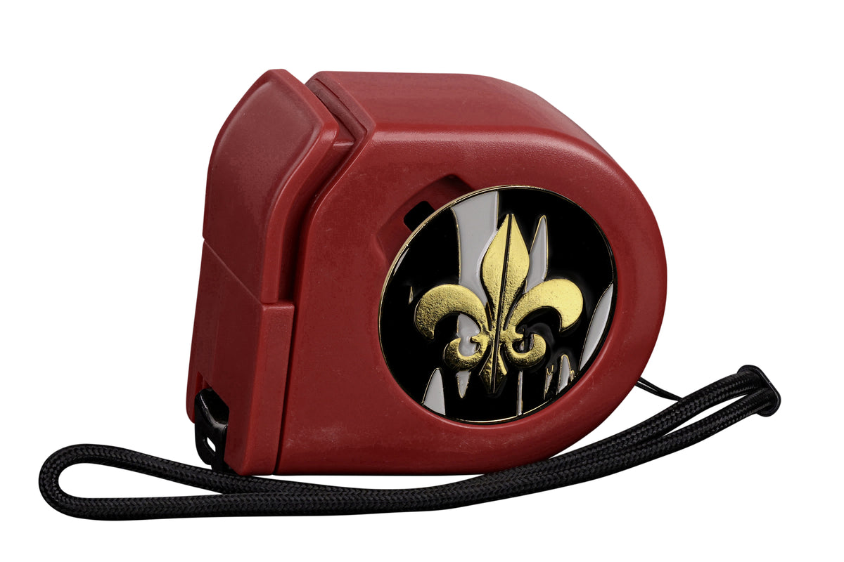 Fleur De Lis | Heritage | Wargaming Tape Measure | Baron's Coin™ Compatible