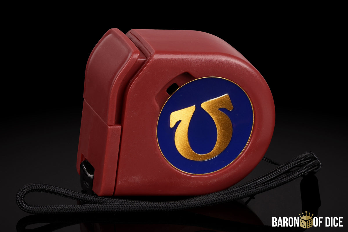 Omega | Gold | Wargaming Tape Measure | Baron's Coin™ Compatible