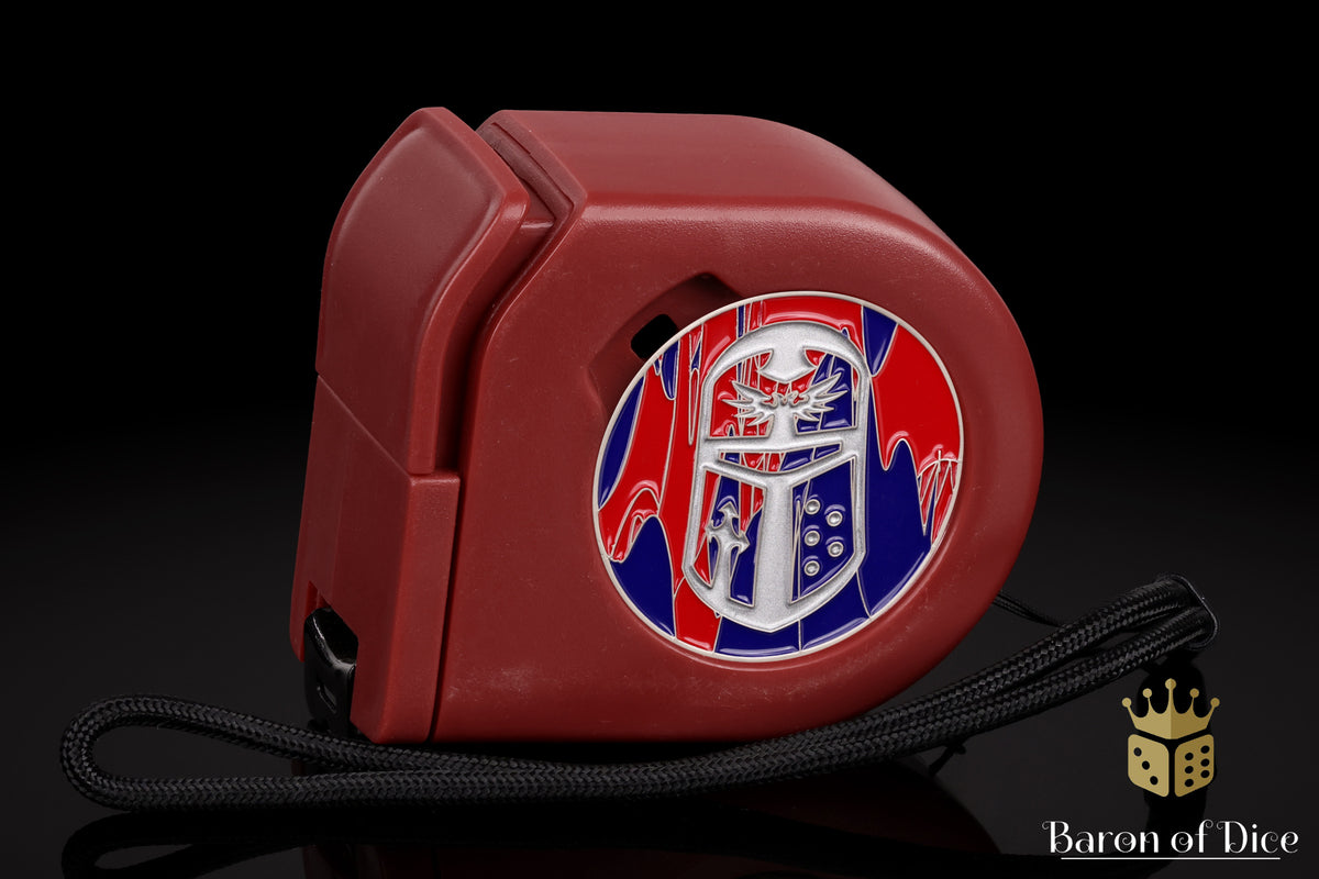 Imperial Helm | Wargaming Tape Measure | Baron's Coin™ Compatible