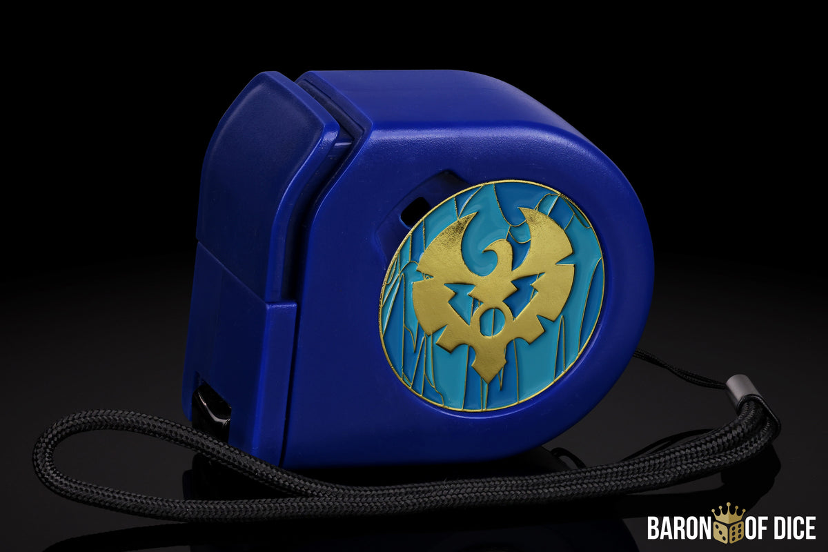 Cygnar Storm Legion | Wargaming Tape Measure | Warmachine | Baron Coin™ Compatible