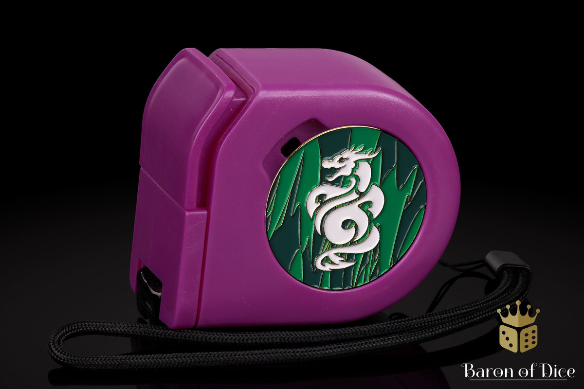 Jade Dragon | Wargaming Tape Measure | Baron's Coin™ Compatible
