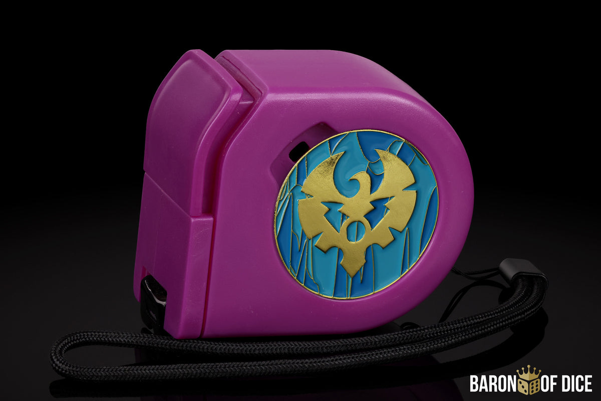 Cygnar Storm Legion | Wargaming Tape Measure | Warmachine | Baron Coin™ Compatible