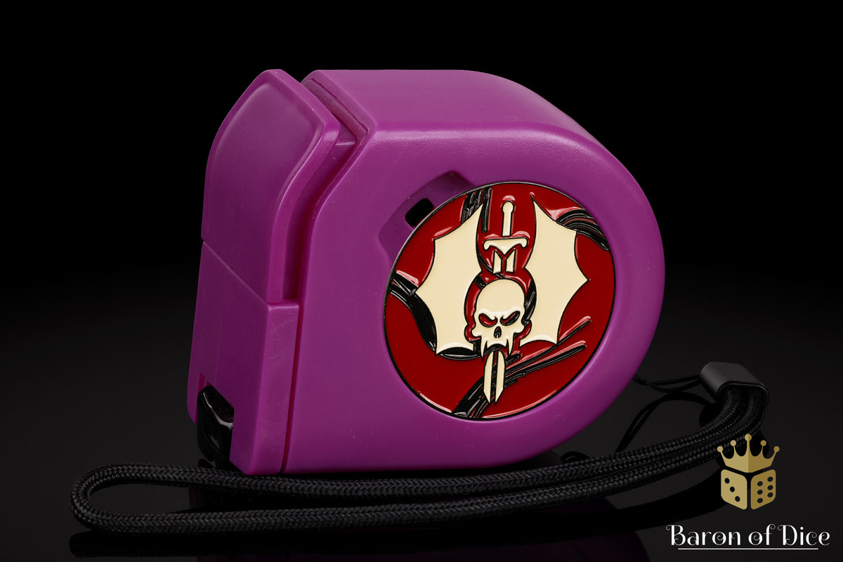 Cursed Vampire | Wargaming Tape Measure | Baron's Coin™ Compatible
