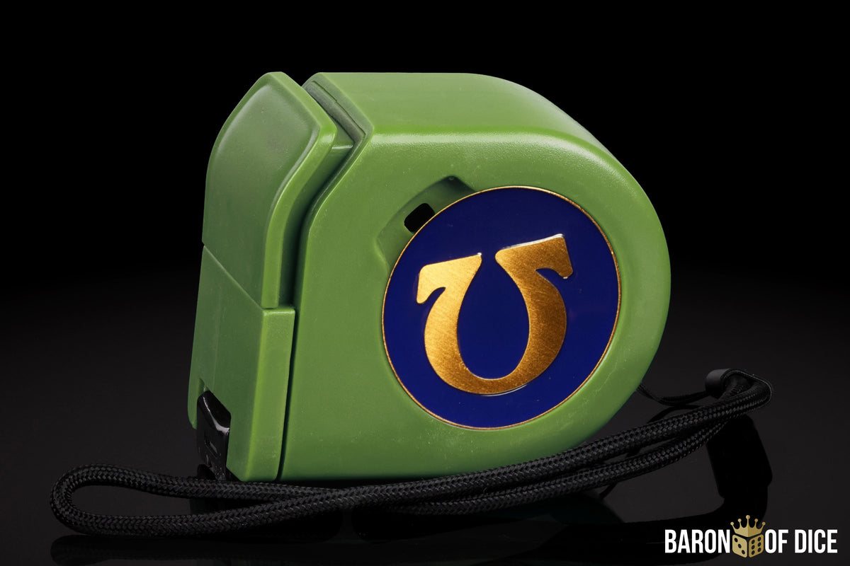 Omega | Gold | Wargaming Tape Measure | Baron's Coin™ Compatible