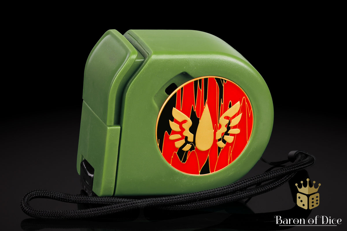 Blood Curse | Wargaming Tape Measure | Baron's Coin™ Compatible