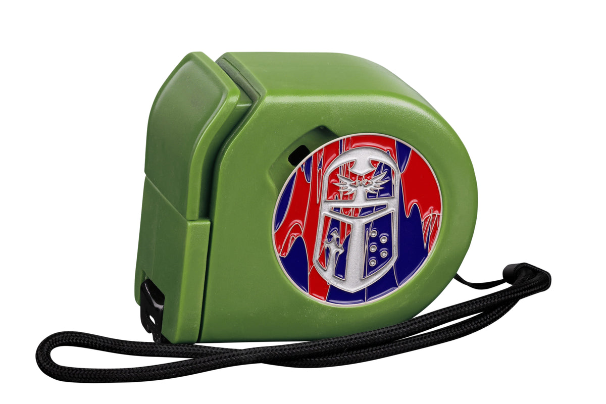 Imperial Helm | Wargaming Tape Measure | Baron's Coin™ Compatible