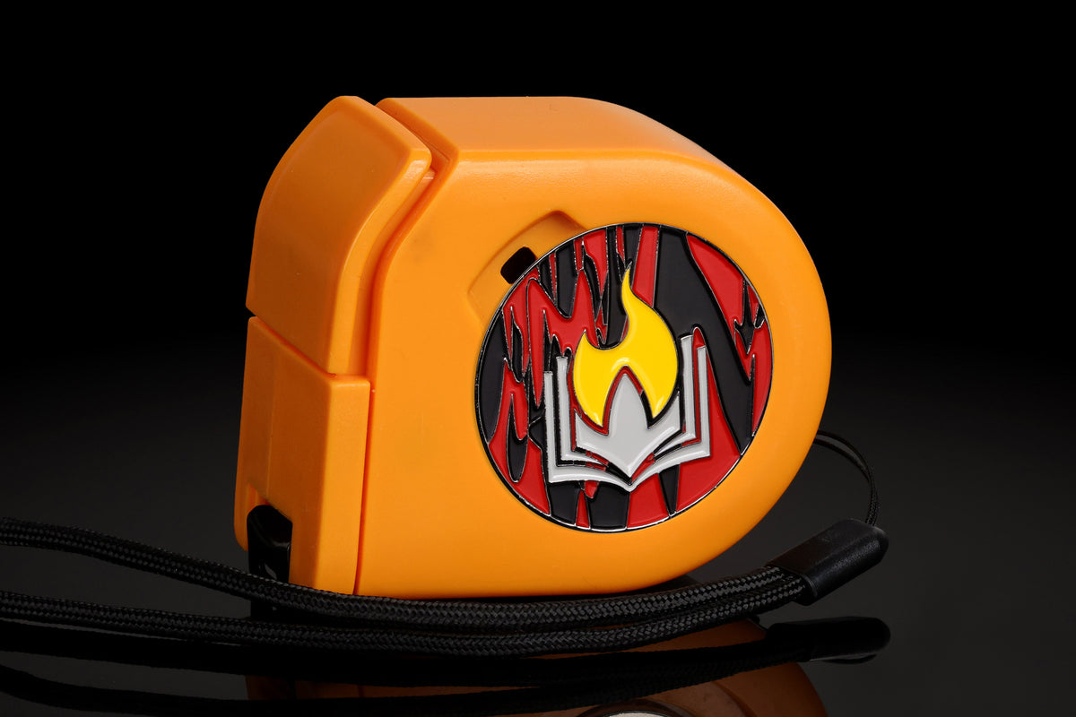 Scorched Book | Wargaming Tape Measure | Baron's Coin™ Compatible