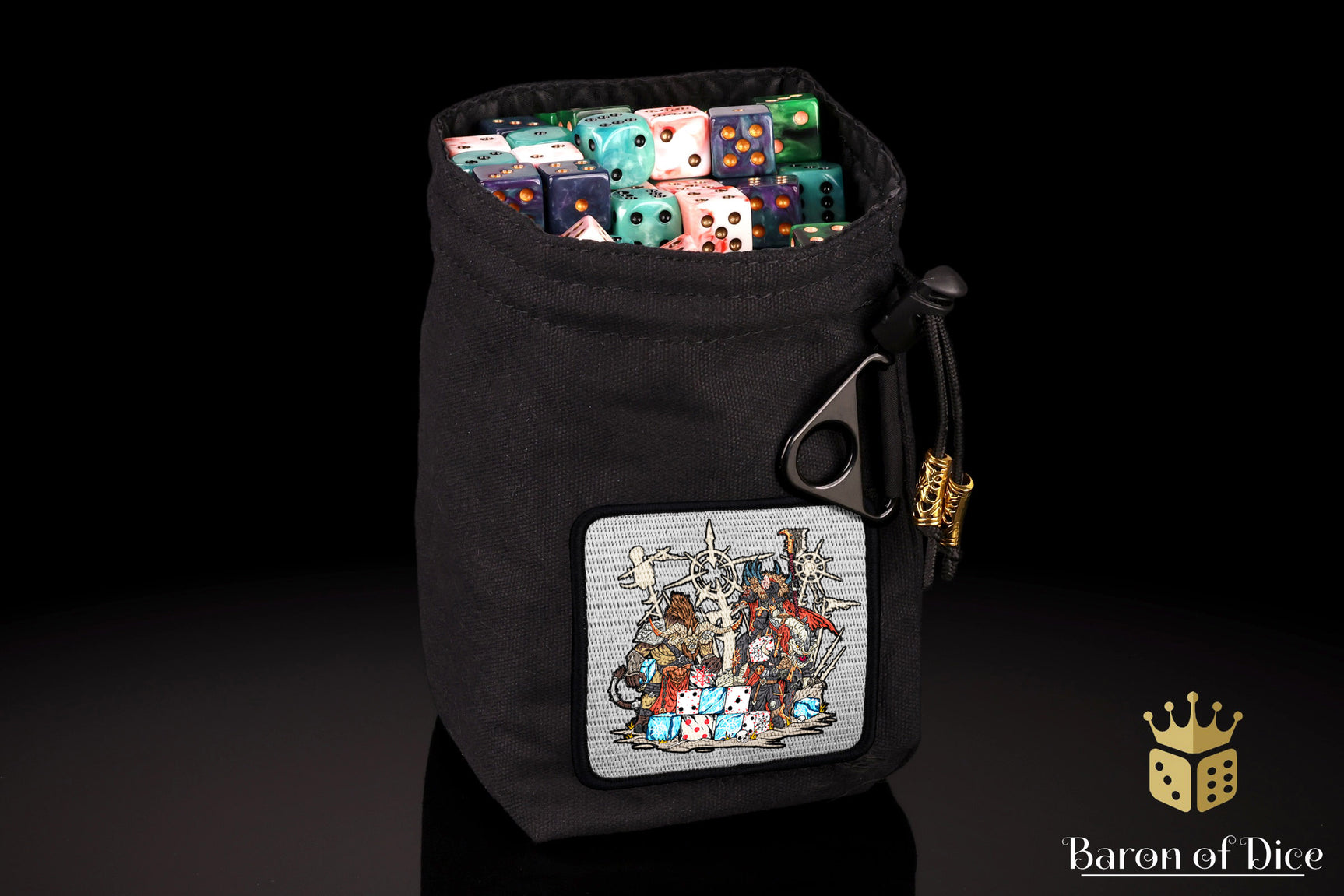 Baron's Dice Bag | Chaos Consumed Velcro Patch