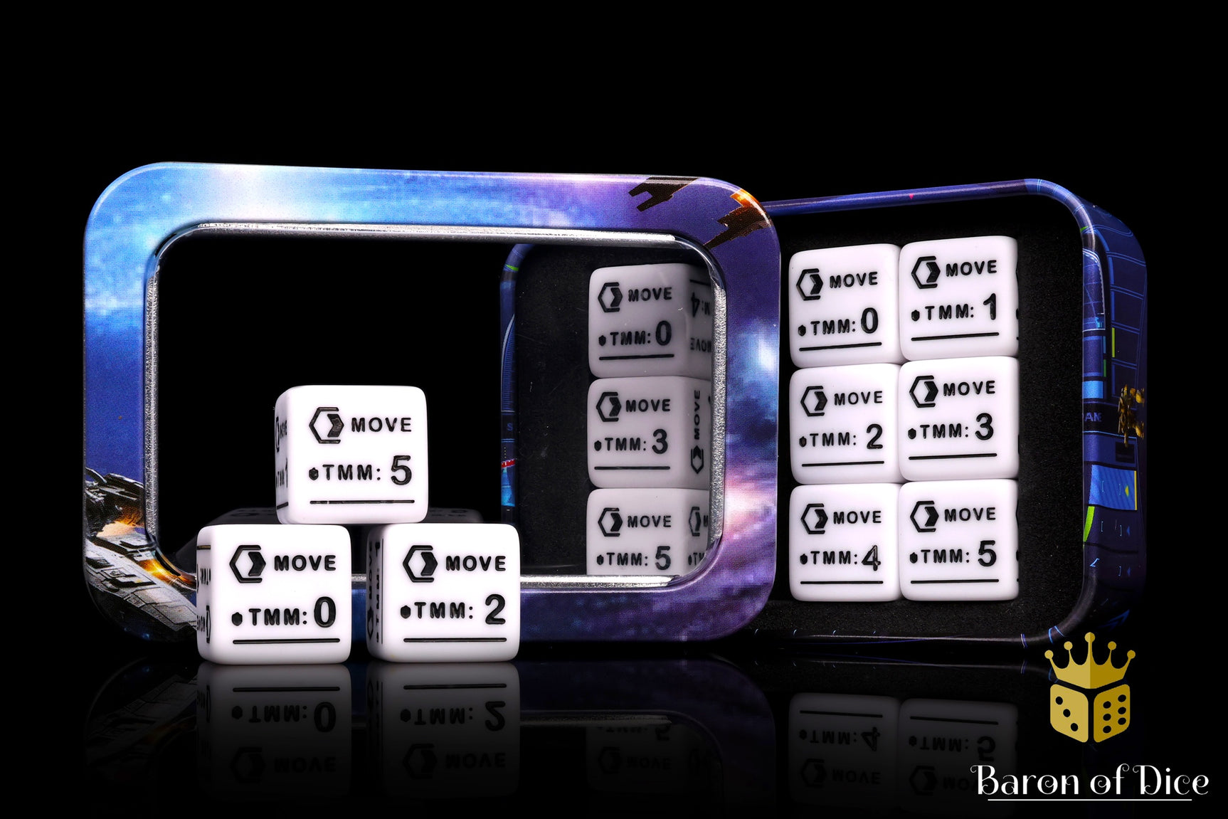 First Strike Movement Dice - Set of 12 | Mono White