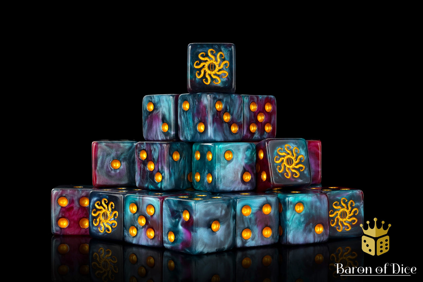 Cult of Knowledge - Teal & Purple