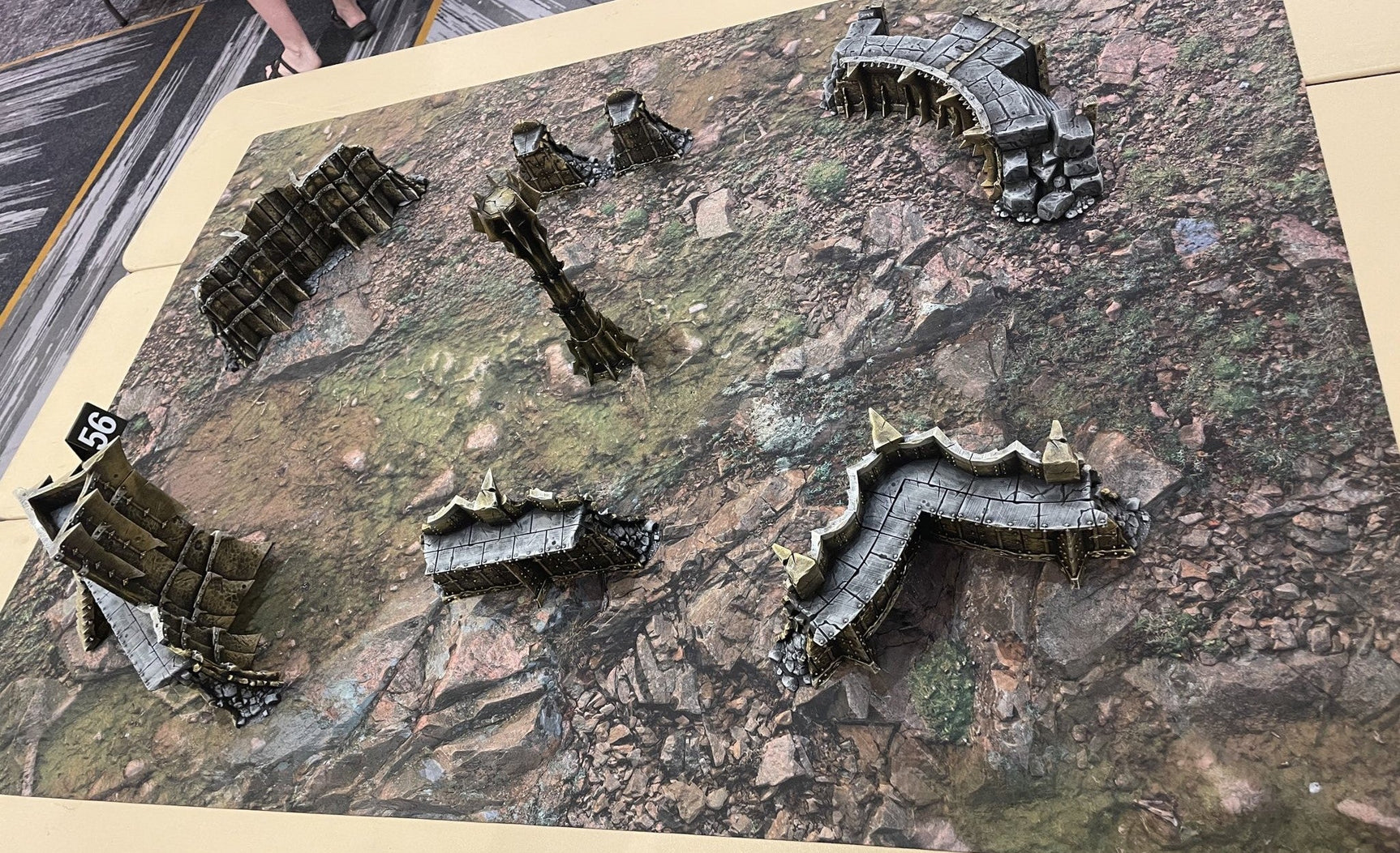 Rocky Highlands - Neoprene Battle Mat - Baron of Dice
