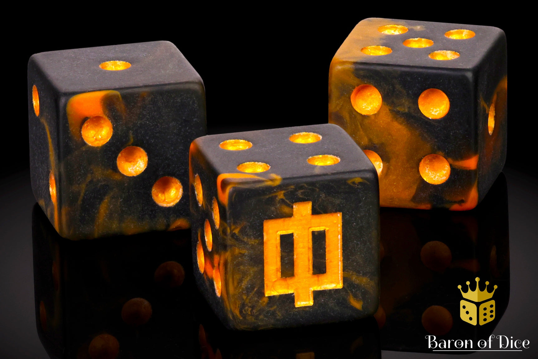 Lava Rune Dice