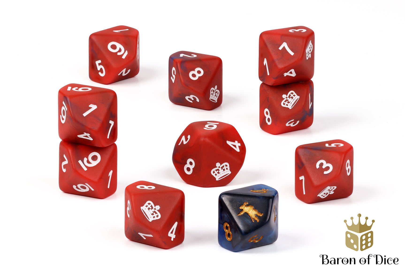 Blood & Plunder: English - Official Dice Set
