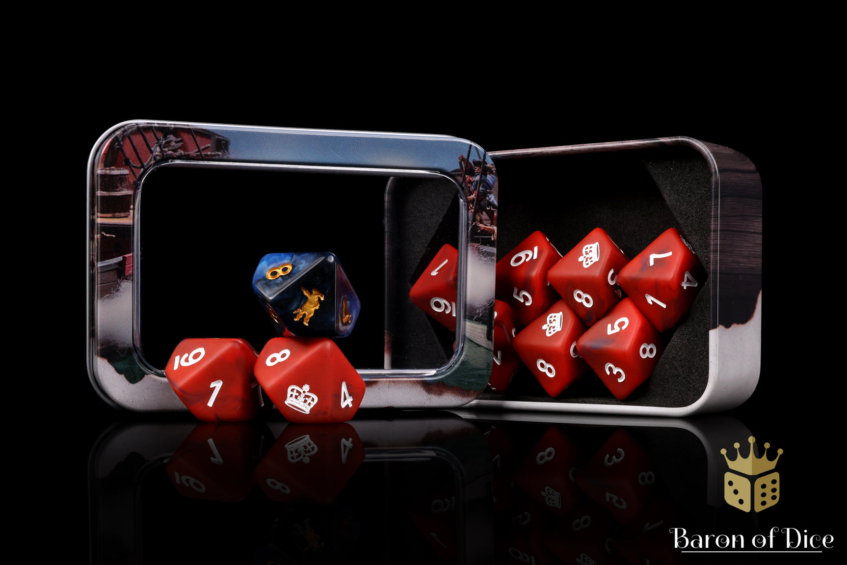 Blood & Plunder: English - Official Dice Set