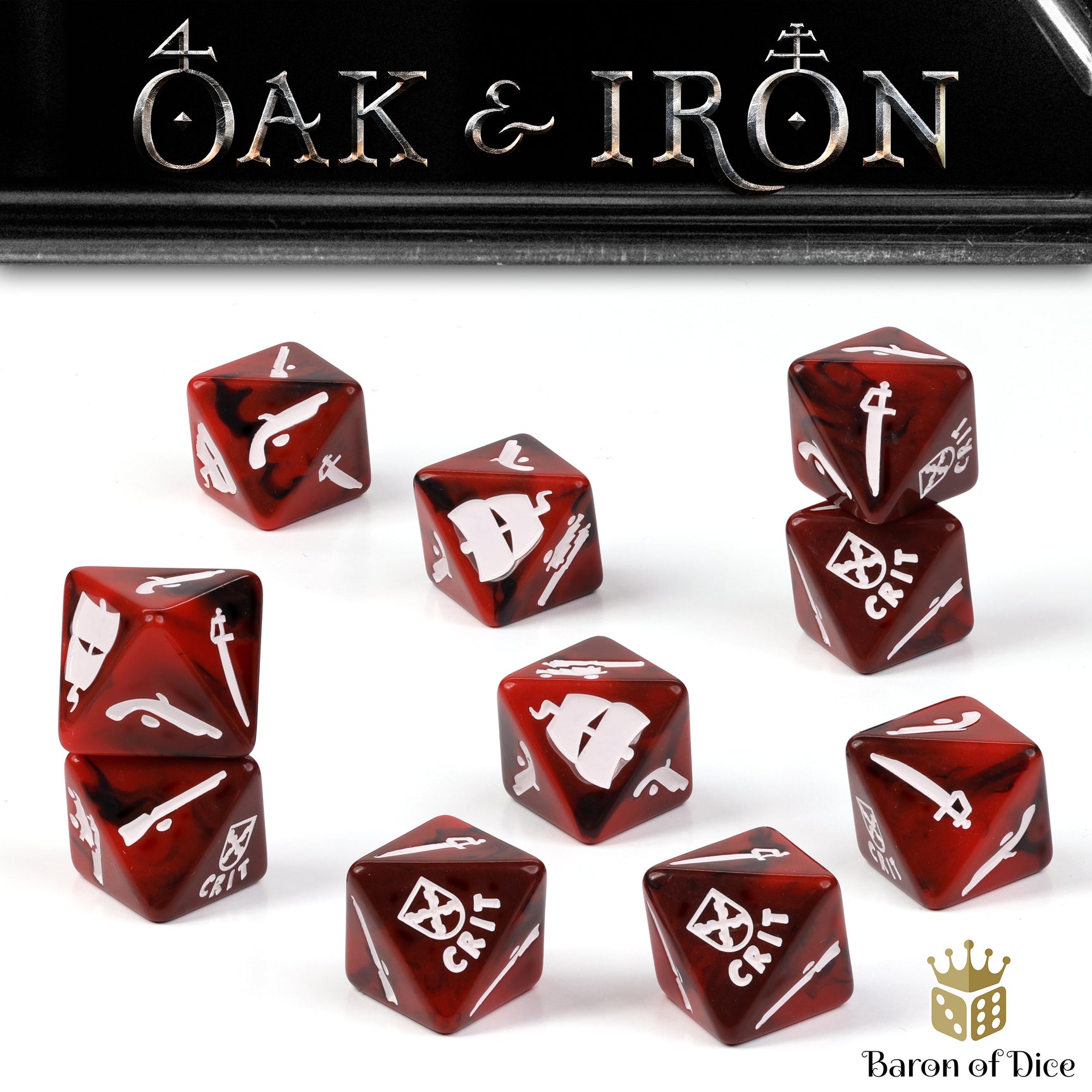 Oak & Iron: Spain - Official Dice Set
