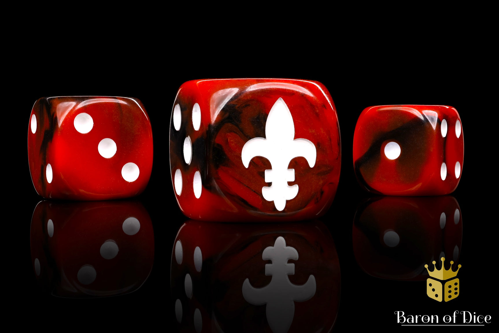 Fleur De Lis - Red