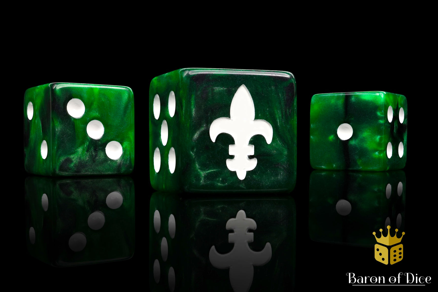 Fleur De Lis - Green